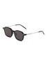 Main View - Click To Enlarge - A. SOCIETY - Acetate Metal Square Sunglasses