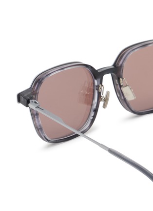 Detail View - Click To Enlarge - A. SOCIETY - Acetate Metal Square Sunglasses