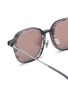 Detail View - Click To Enlarge - A. SOCIETY - Acetate Metal Square Sunglasses