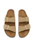 Detail View - Click To Enlarge - BIRKENSTOCK - Arizona Flex Leather Platform Sandals