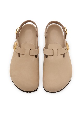 Detail View - Click To Enlarge - BIRKENSTOCK - Tokio Nubuck Leather Clogs