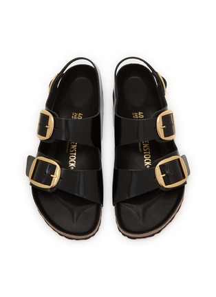 Detail View - Click To Enlarge - BIRKENSTOCK - Milano Big Buckle Leather Sandals