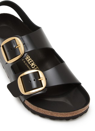 Detail View - Click To Enlarge - BIRKENSTOCK - Milano Big Buckle Leather Sandals