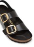 Detail View - Click To Enlarge - BIRKENSTOCK - Milano Big Buckle Leather Sandals
