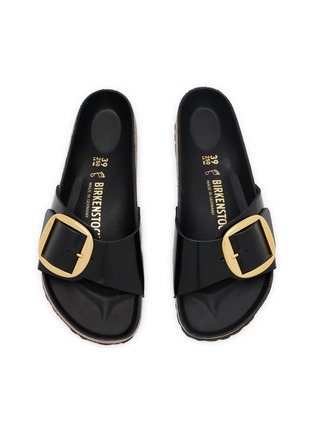 Detail View - Click To Enlarge - BIRKENSTOCK - Madrid Big Buckle Patent Leather Sandals