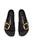 Detail View - Click To Enlarge - BIRKENSTOCK - Madrid Big Buckle Patent Leather Sandals