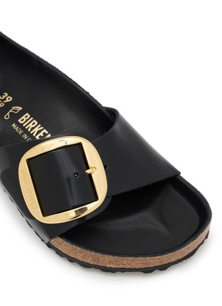 Detail View - Click To Enlarge - BIRKENSTOCK - Madrid Big Buckle Patent Leather Sandals