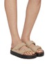 Figure View - Click To Enlarge - BIRKENSTOCK - Arizona Chunky Buckle Sandals