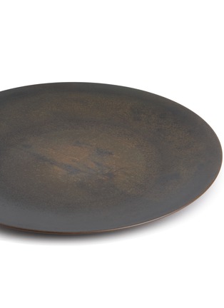 Detail View - Click To Enlarge - NORITAKE - Coupe Dinner Plate — Brown