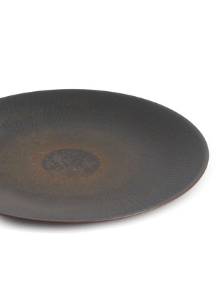 Detail View - Click To Enlarge - NORITAKE - Coupe Dinner Plate — Brown