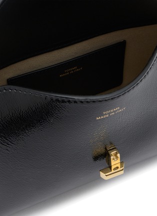 Detail View - Click To Enlarge - TOTEME - Mini T-lock Leather Clutch Bag