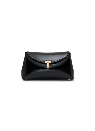Main View - Click To Enlarge - TOTEME - Mini T-lock Leather Clutch Bag