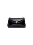 Main View - Click To Enlarge - TOTEME - Mini T-lock Leather Clutch Bag