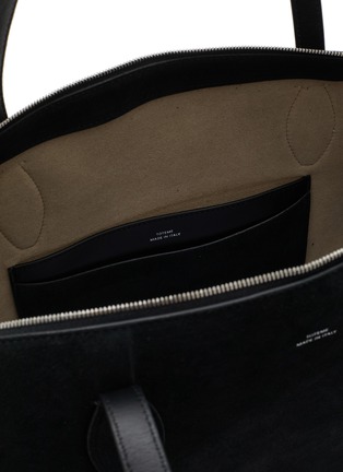 Detail View - Click To Enlarge - TOTEME - Suede Day Tote Suede Bag