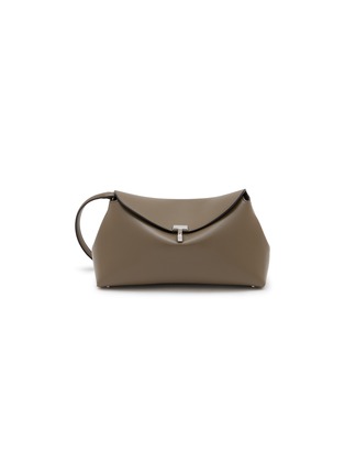 Main View - Click To Enlarge - TOTEME - T-Lock Leather Clutch Bag