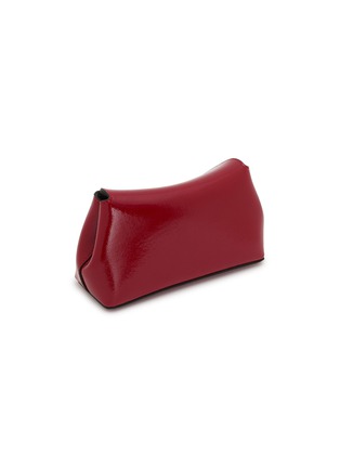 Detail View - Click To Enlarge - TOTEME - Mini T-Lock Leather Clutch Bag