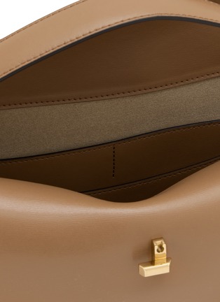 Detail View - Click To Enlarge - TOTEME - T-Lock Leather Top Handle Bag