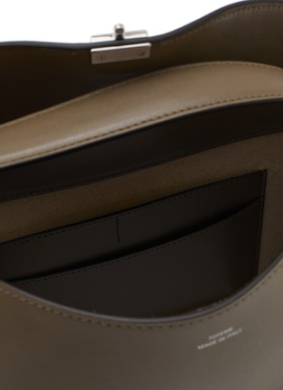Detail View - Click To Enlarge - TOTEME - T-lock Top Handle Leather Shoulder Bag