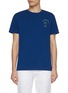 Main View - Click To Enlarge - MAISON LABICHE - Tennis Club Embroidery Cotton T-Shirt