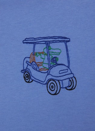  - MAISON LABICHE - Croco Driver Embroidery Cotton T-Shirt