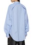 Back View - Click To Enlarge - SONIA CARRASCO - Oversized Cut Collar Cotton Poplin Shirt