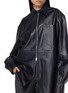  - SONIA CARRASCO - Zipped Leather Shirt