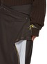  - SONIA CARRASCO - Asymmetrical Retal Wool Skirt