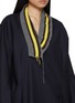  - SONIA CARRASCO - Long Sleeve Knitted Collar Wool Cashmere Top