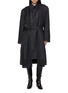 Main View - Click To Enlarge - SONIA CARRASCO - Deconstructed Wool Trench Coat
