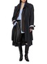 Figure View - Click To Enlarge - SONIA CARRASCO - Deconstructed Wool Trench Coat