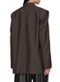 Back View - Click To Enlarge - SONIA CARRASCO - Fundamental Wool Blazer