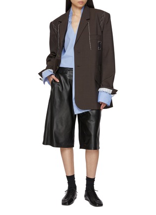 Figure View - Click To Enlarge - SONIA CARRASCO - Fundamental Wool Blazer
