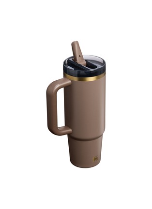 Detail View - Click To Enlarge - STANLEY - The Quencher ProTour Flip Straw Lid Tumbler 30oz — Espresso Gold