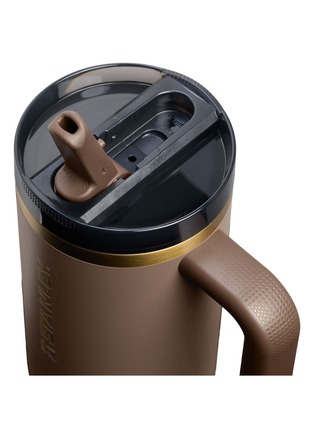 Detail View - Click To Enlarge - STANLEY - The Quencher ProTour Flip Straw Lid Tumbler 30oz — Espresso Gold