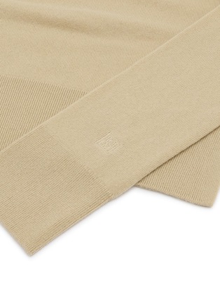 Detail View - Click To Enlarge - TOTEME - Sleeve Cashmere Scarf