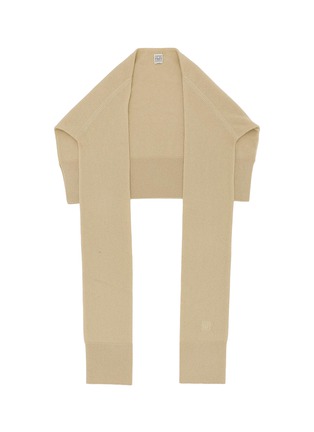 Main View - Click To Enlarge - TOTEME - Sleeve Cashmere Scarf