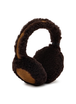 Figure View - Click To Enlarge - YVES SALOMON - Cache Oreilles Shearling Earmuffs