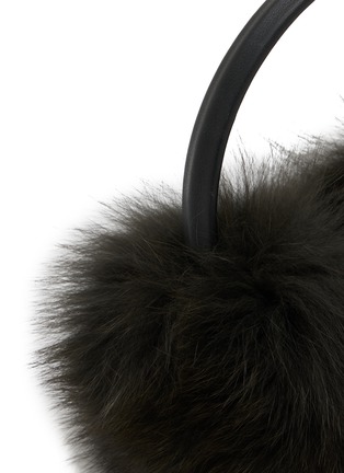 Detail View - Click To Enlarge - YVES SALOMON - Fox Fur Earmuffs
