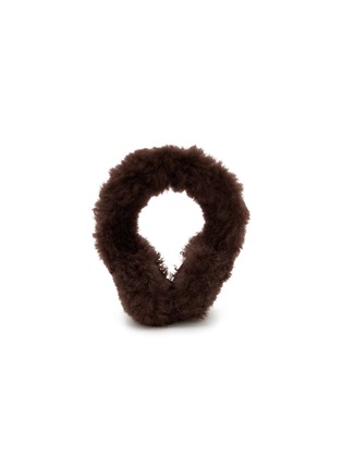 Main View - Click To Enlarge - YVES SALOMON - Cashmere Shearling Earmuffs