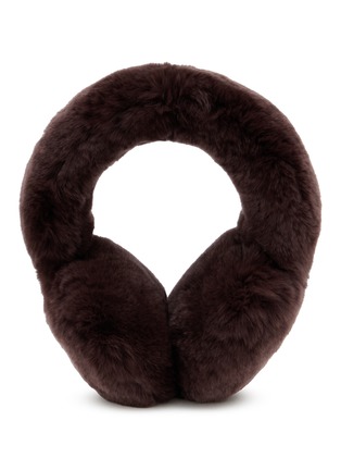 Main View - Click To Enlarge - YVES SALOMON - Rex Rabbit Fur Earmuffs
