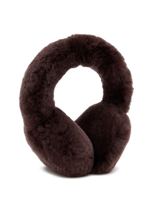 Figure View - Click To Enlarge - YVES SALOMON - Rex Rabbit Fur Earmuffs