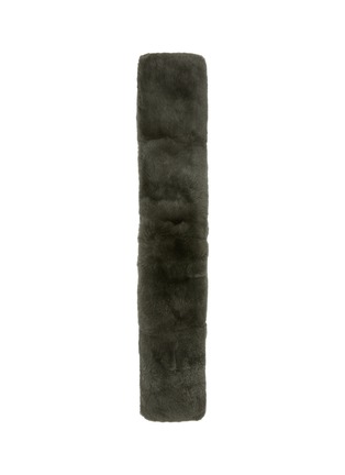 Main View - Click To Enlarge - YVES SALOMON - Rex Rabbit Fur Scarf