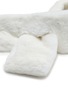 Detail View - Click To Enlarge - YVES SALOMON - Rex Rabbit Fur Scarf