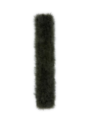 Main View - Click To Enlarge - YVES SALOMON - Feather Scarf