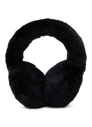 Main View - Click To Enlarge - YVES SALOMON - Rex Rabbit Fur Earmuffs