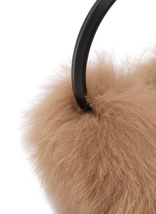 Detail View - Click To Enlarge - YVES SALOMON - Fox Fur Earmuffs