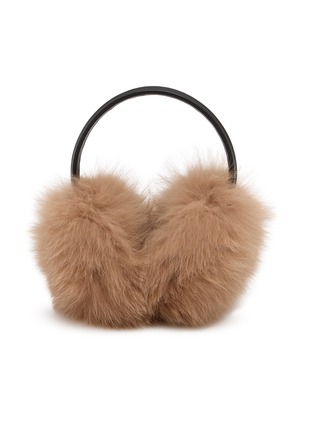 Main View - Click To Enlarge - YVES SALOMON - Fox Fur Earmuffs