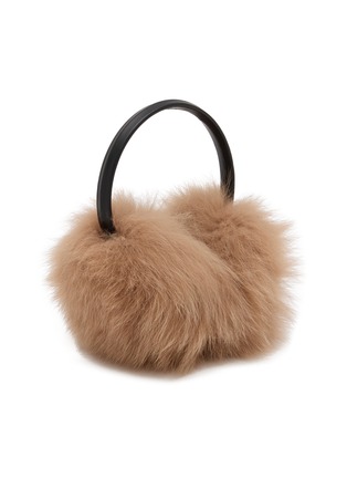 Figure View - Click To Enlarge - YVES SALOMON - Fox Fur Earmuffs