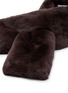 Detail View - Click To Enlarge - YVES SALOMON - Rex Rabbit Fur Scarf