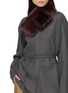 Figure View - Click To Enlarge - YVES SALOMON - Rex Rabbit Fur Scarf